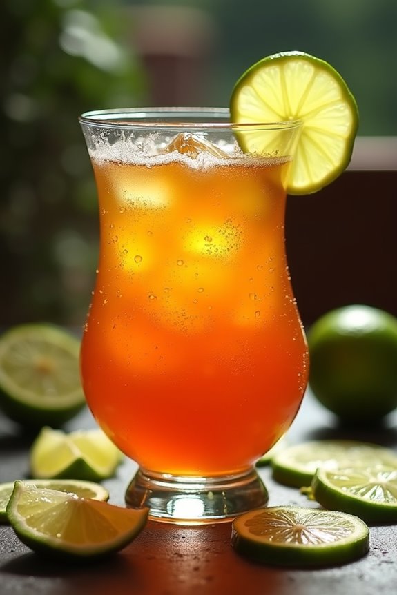 refreshing colombian panela drink