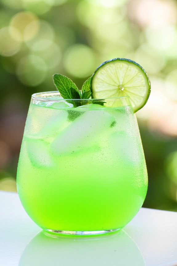 refreshing peruvian lime drink