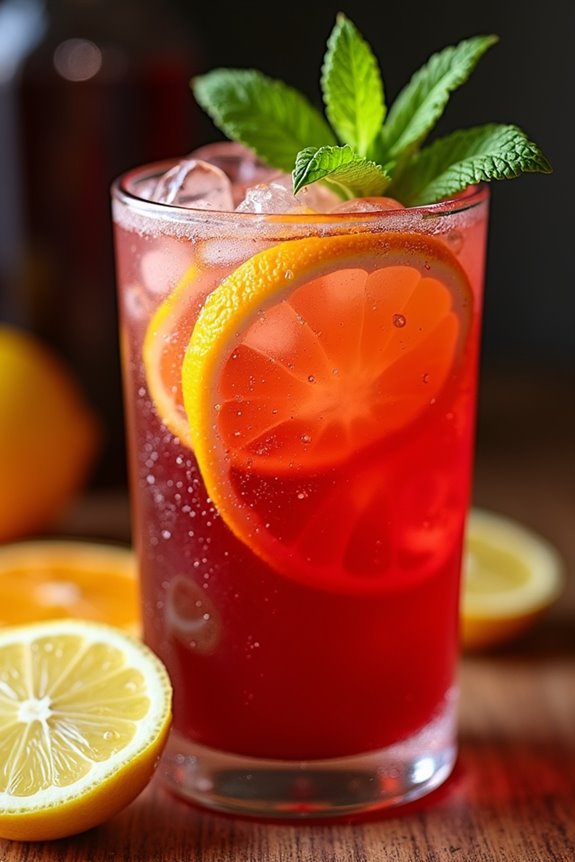 refreshing summer wine cocktail