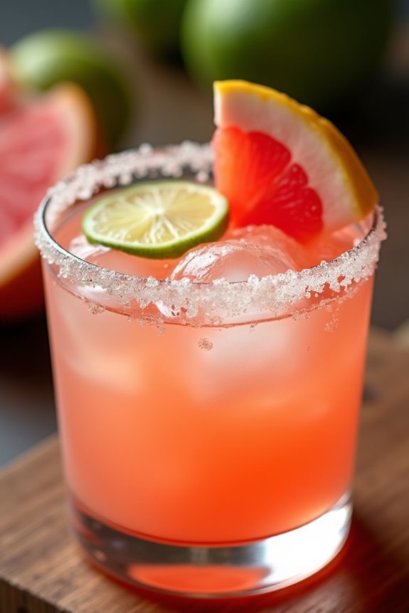 refreshing tequila grapefruit cocktail