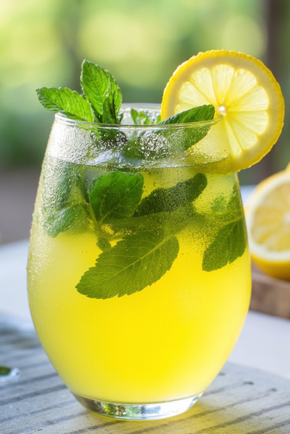 revitalizing mint lemonade recipe