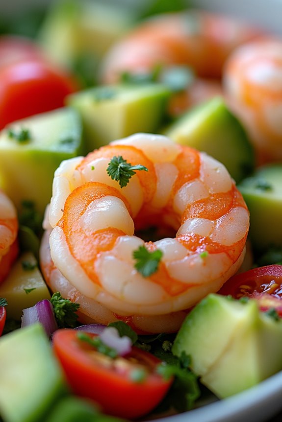 revitalizing shrimp avocado salad