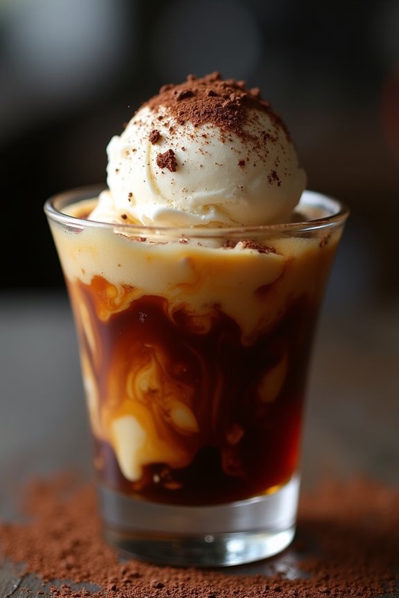 rich coffee ice cream delight