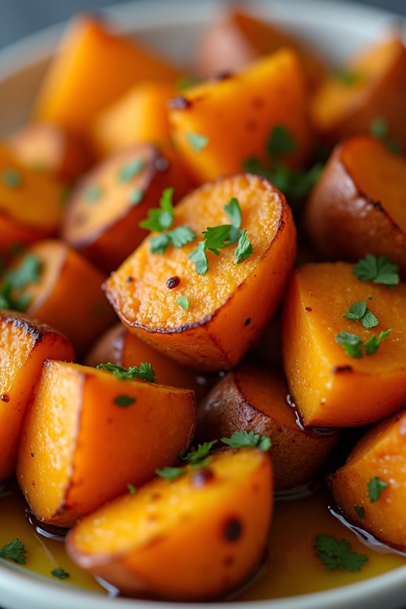 roasted sweet potato delight