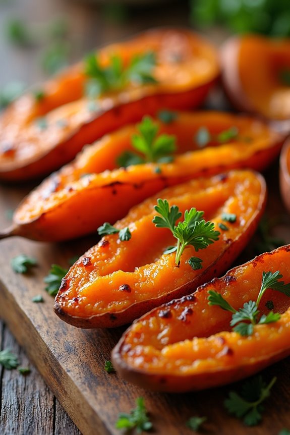 roasted sweet potatoes recipe