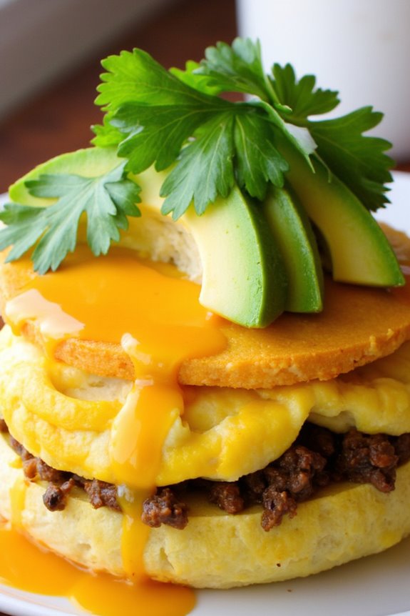 satisfying layered potato dish