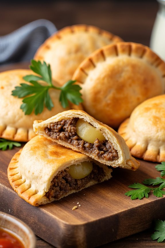 savory beef potato empanadas