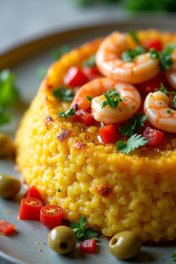 savory brazilian cornmeal dish