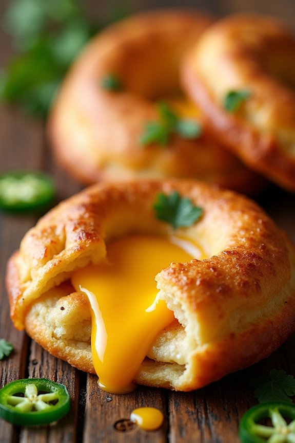 savory cheese filled pastries
