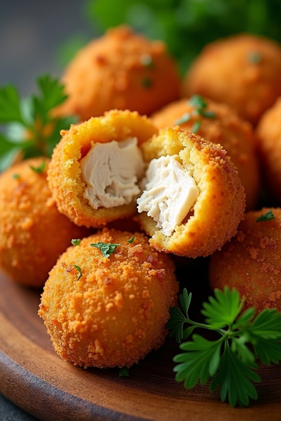 savory chicken croquettes delight
