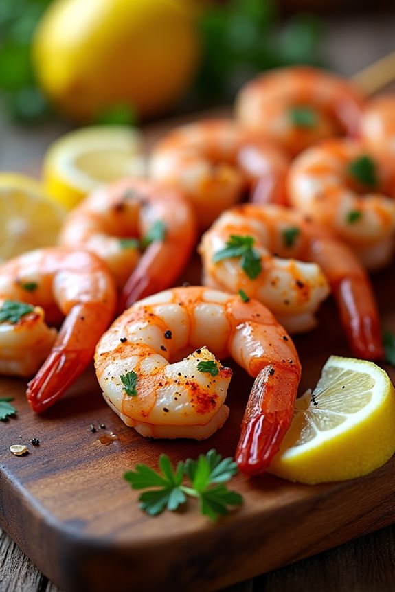 savory grilled shrimp skewers