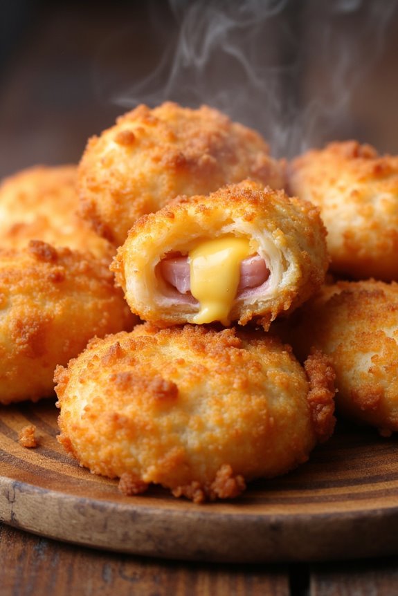 savory ham and cheese