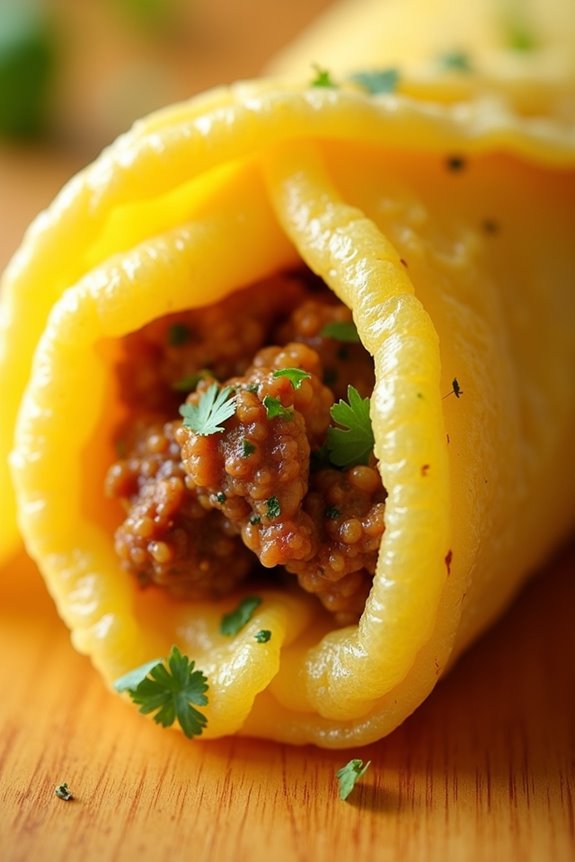 savory humitas with meat