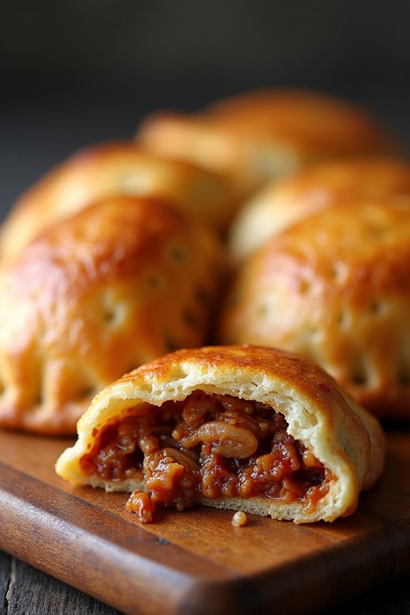 savory pulled pork empanadas