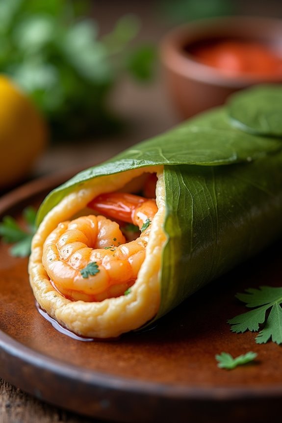 savory shrimp tamales delight