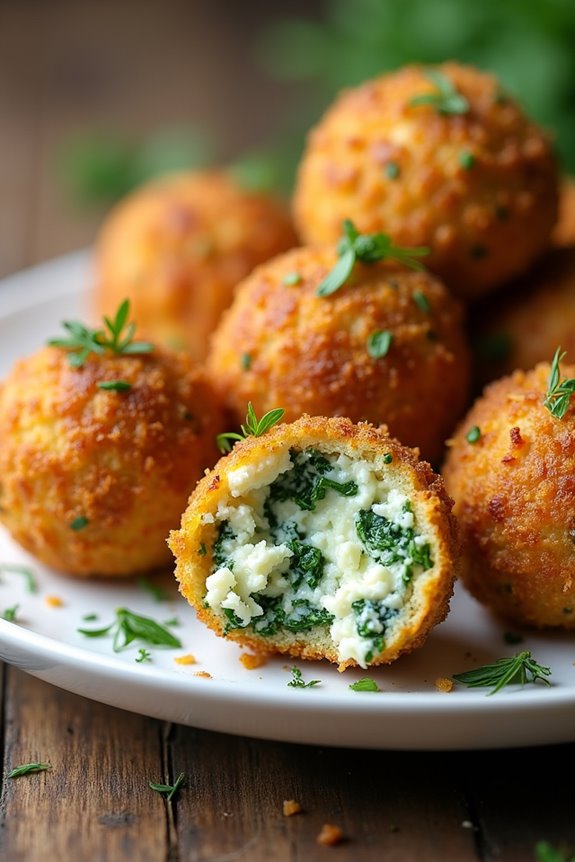 savory spinach feta delights