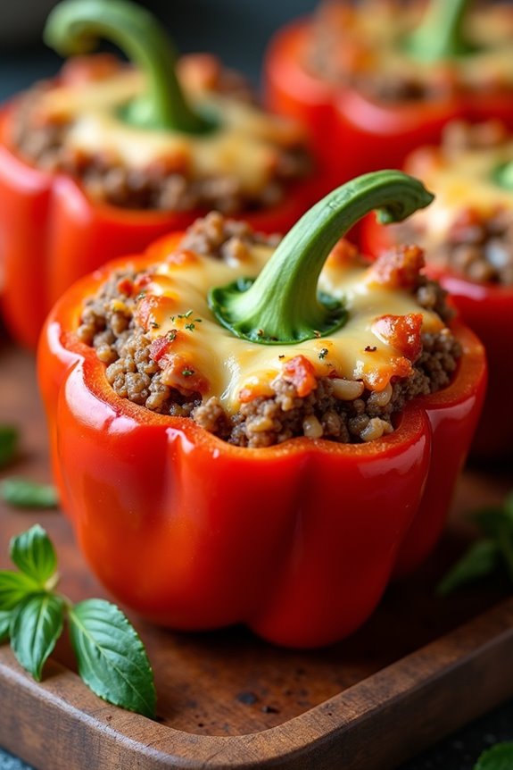 savory stuffed bell peppers