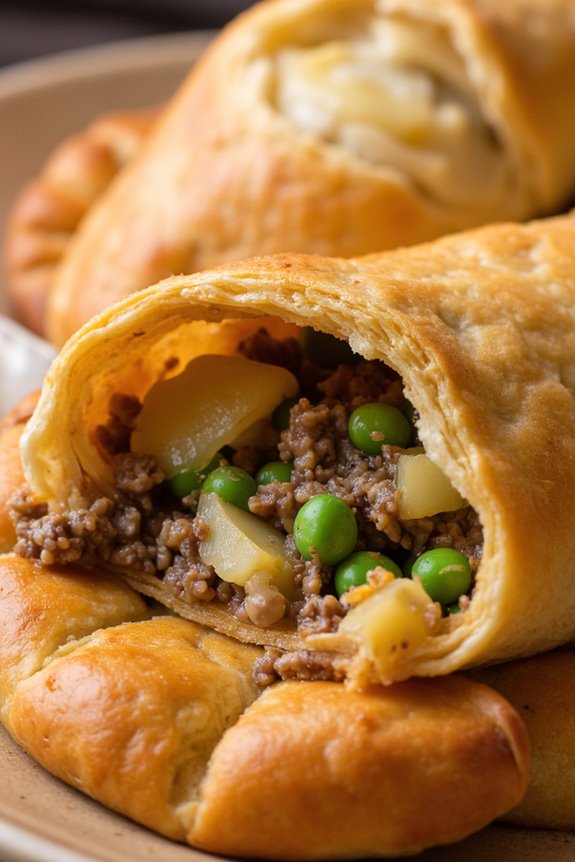 savory stuffed bolivian pastries