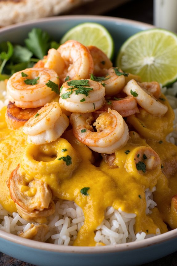 seafood rice bowl delight