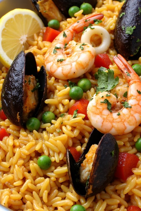 seafood rice culinary delight