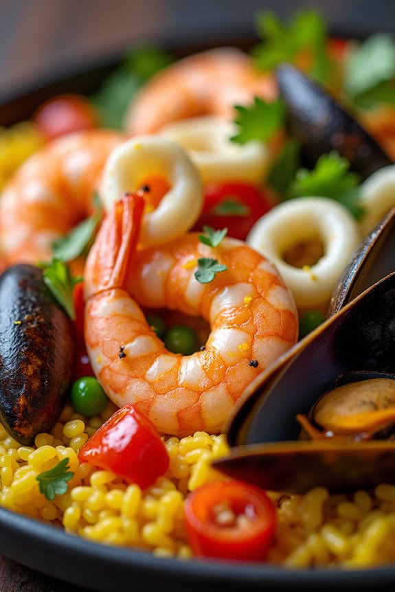 seafood rice culinary delight