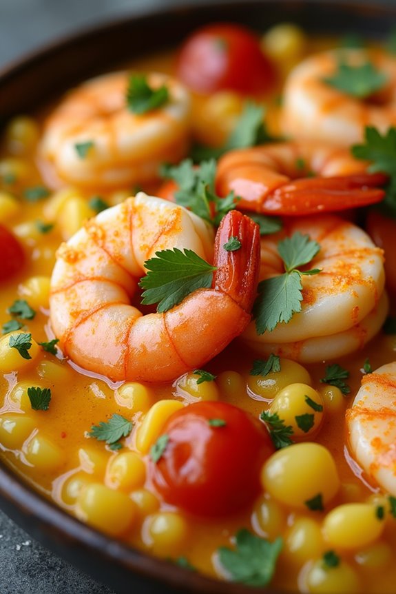 shrimp and cassava delight