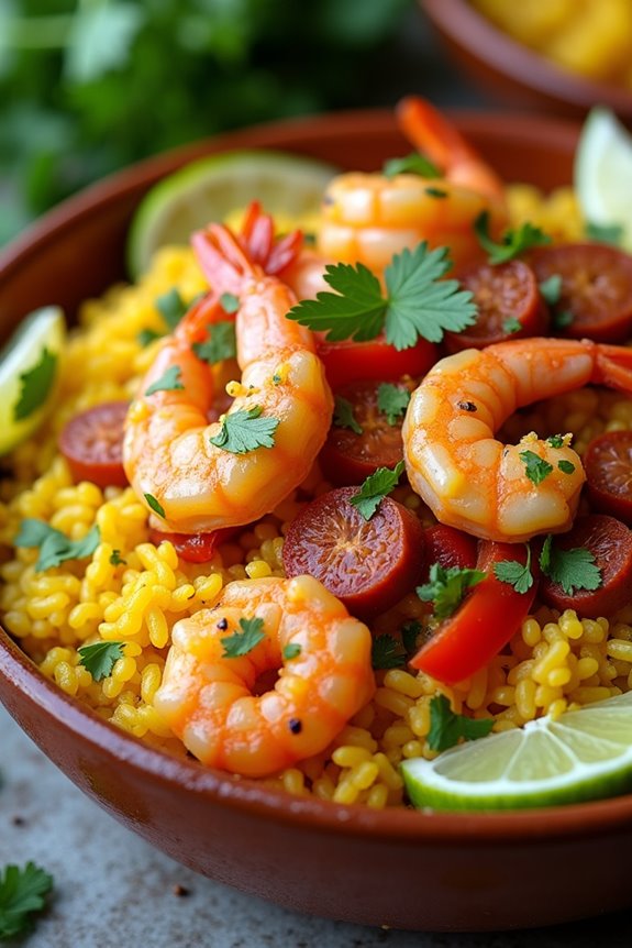 shrimp and chorizo delight