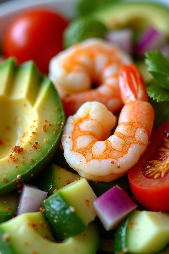 shrimp avocado salad recipe