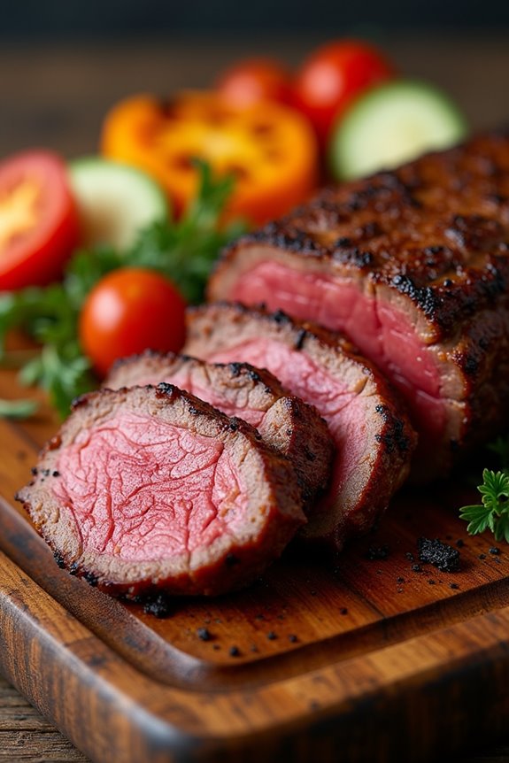 smoked picanha with bbq rub