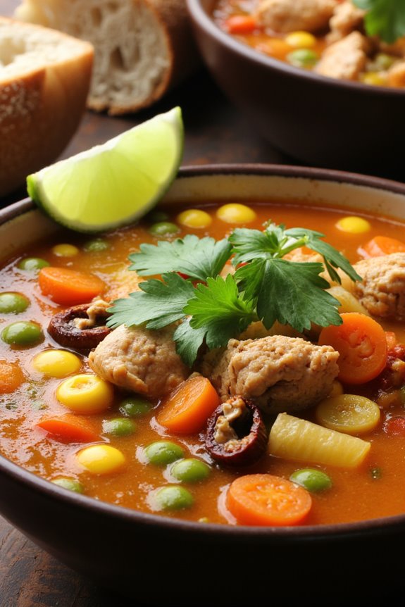 smoky chipotle chicken soup