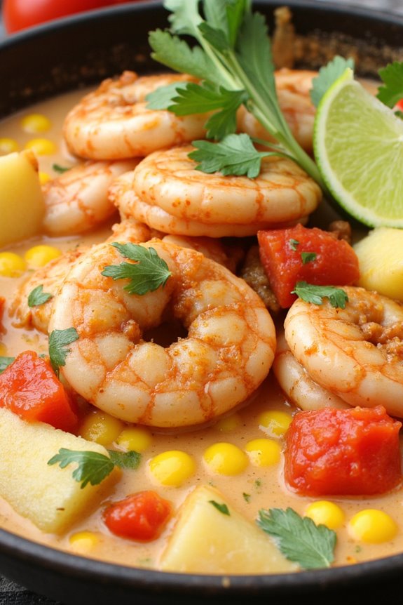 smoky shrimp chowder delight