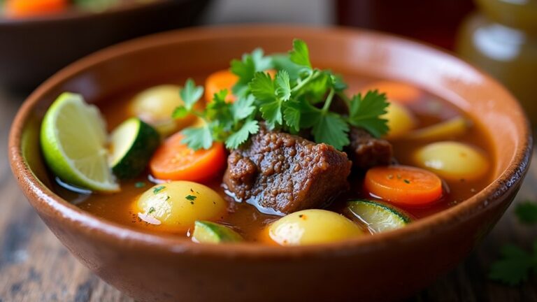 soul warming beef rib soup