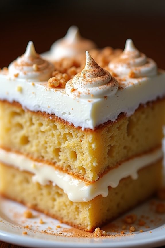 spiced moist aromatic dessert