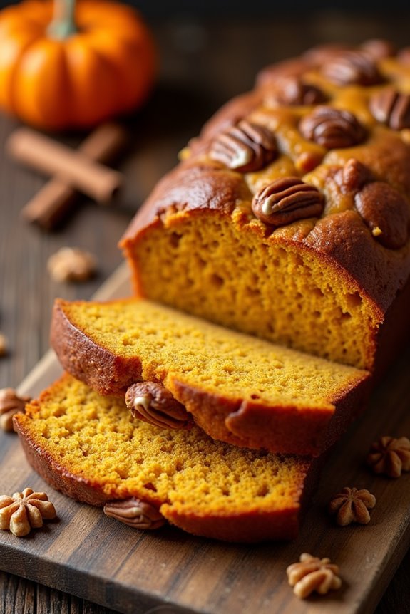 spiced pumpkin honey cake