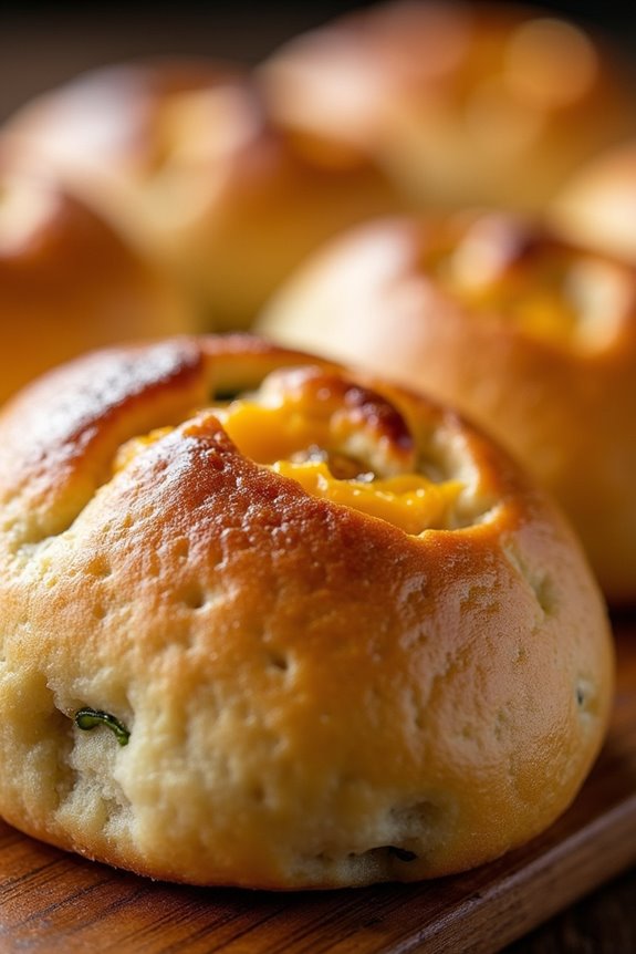 spicy cheese bread rolls