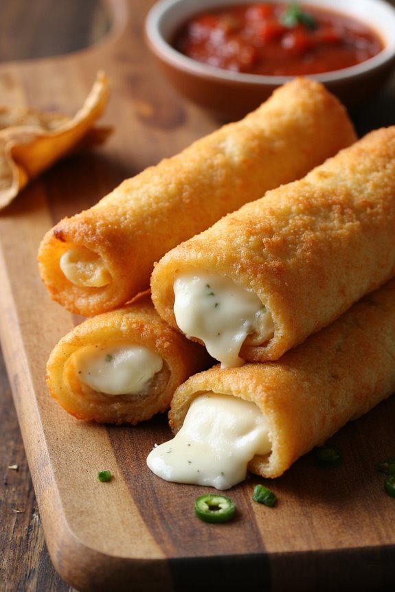 spicy cheese filled crunchy snacks