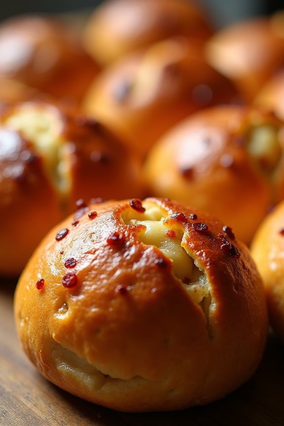 spicy cheesy chorizo bread