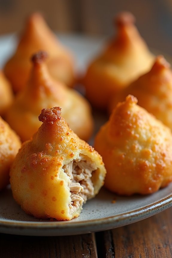 spicy chicken coxinha recipe