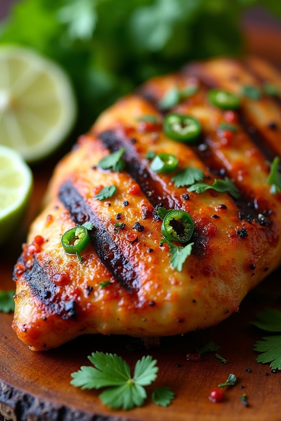 spicy colombian grilled chicken