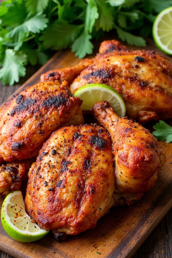 spicy flavorful grilled chicken