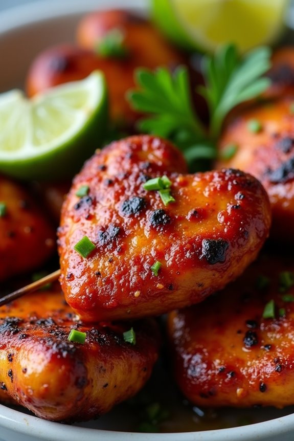 spicy flavorful grilled delicacy