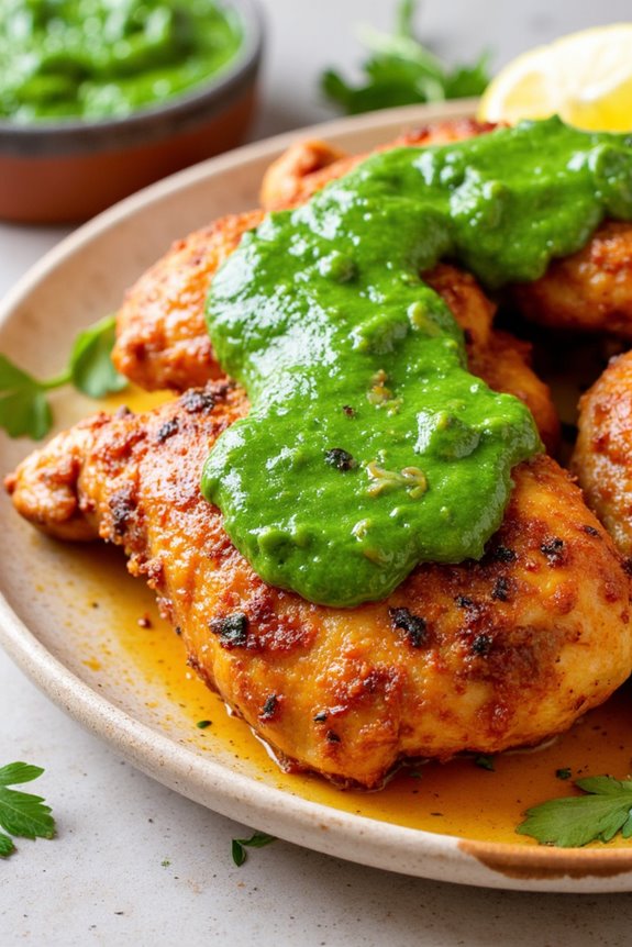 spicy flavorful peruvian chicken