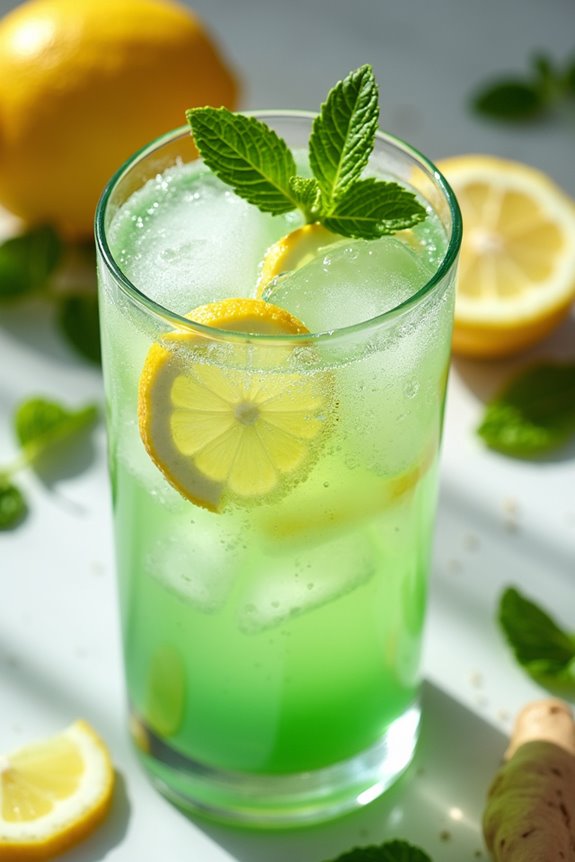 spicy ginger citrus refreshment