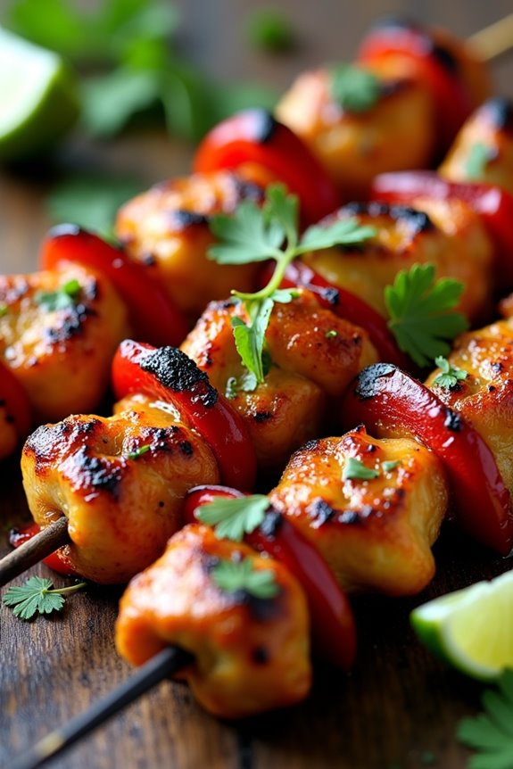 spicy marinated grilled chicken