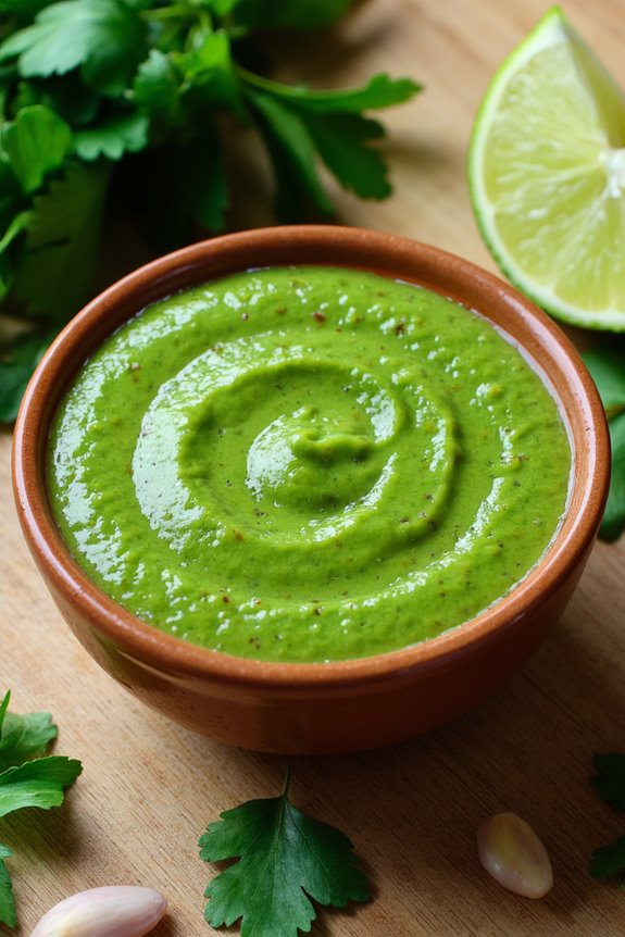 spicy peruvian green sauce