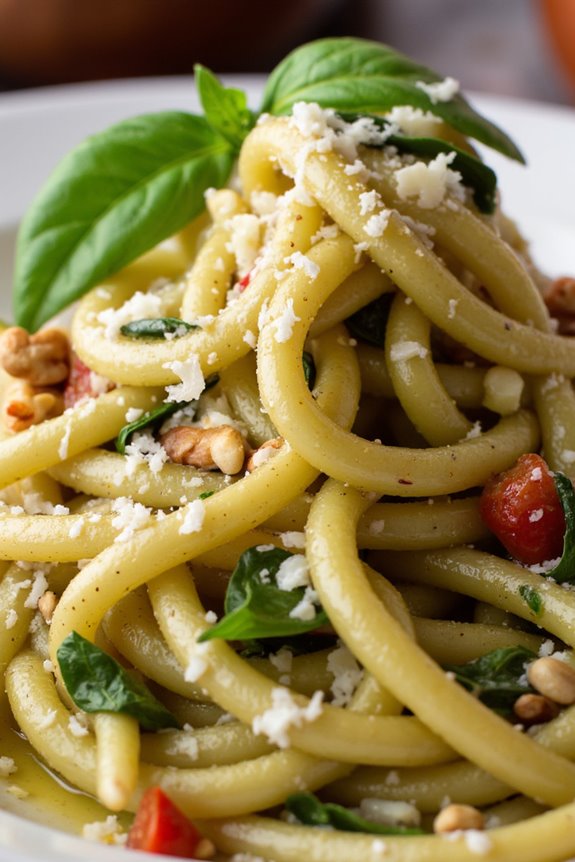 spicy peruvian pasta dish