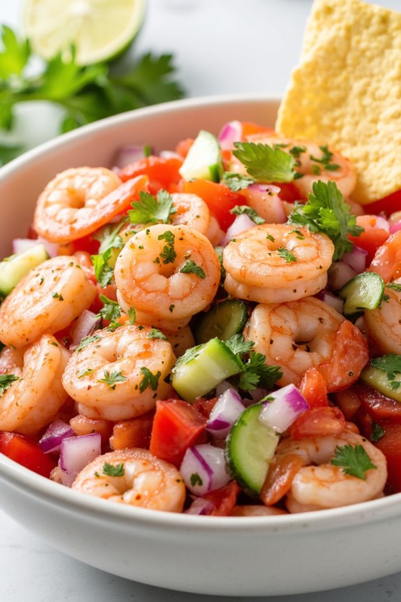 spicy seafood citrus delight