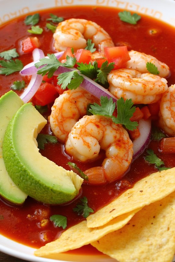 spicy shrimp ceviche recipe