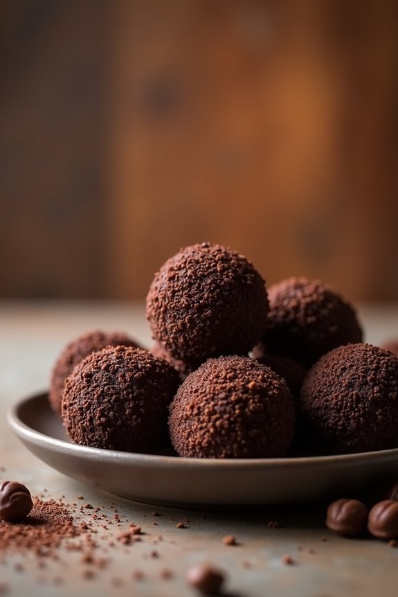 spicy twist on brigadeiros