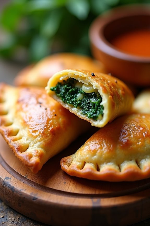 spinach cheese empanadas recipe